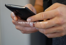 How to find groups on WA web?-WA Web