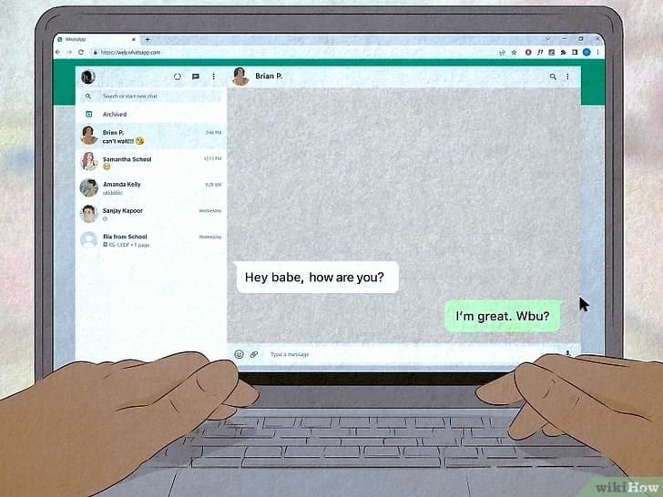 What does end-to-end encryption mean for WA web users? 二